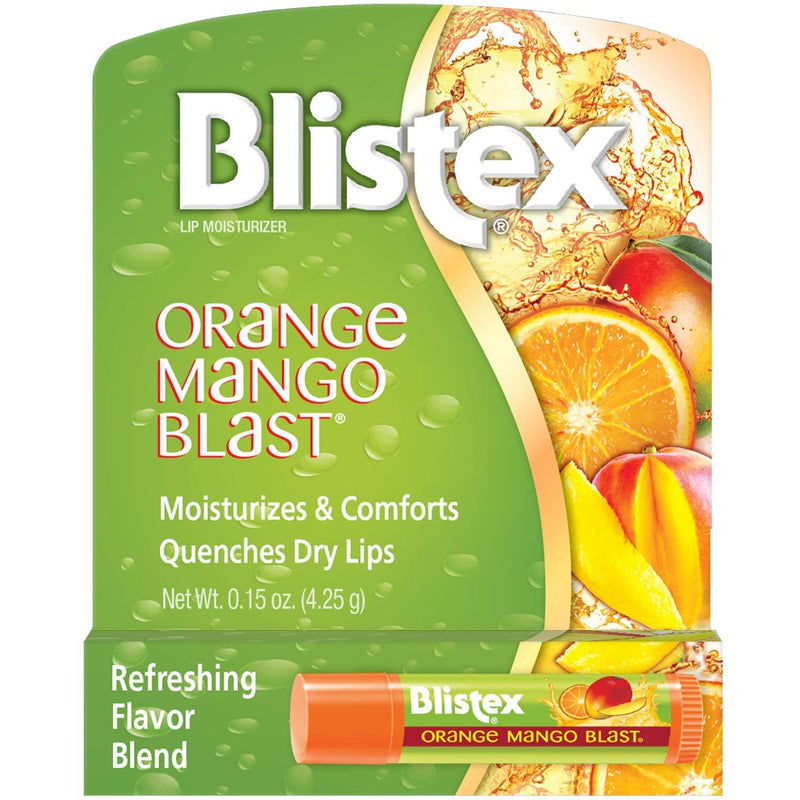 Blistex Orange Mango Blast Lip Balm, 0.15 oz. Stick, Pack of 24 - BeesActive Australia