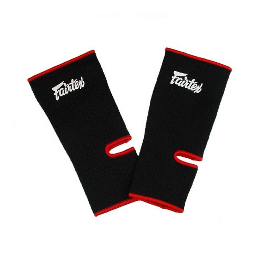 [AUSTRALIA] - Fairtex Ankle Guard Support Protector Color Black for Protection in Muay Thai, Boxing, Kickboxing, MMA 