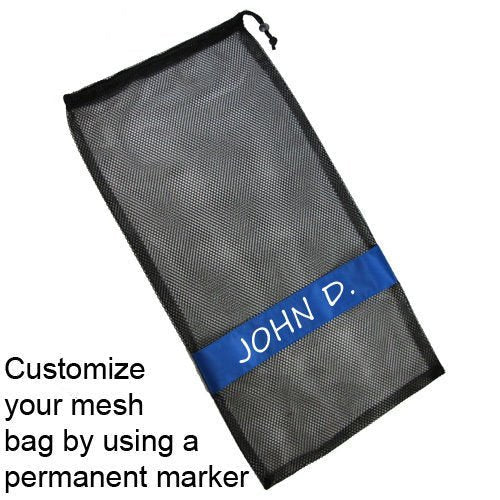Scuba Choice Scuba Diving Snorkeling Drawstring Mesh Bag, 25" x 13" - BeesActive Australia