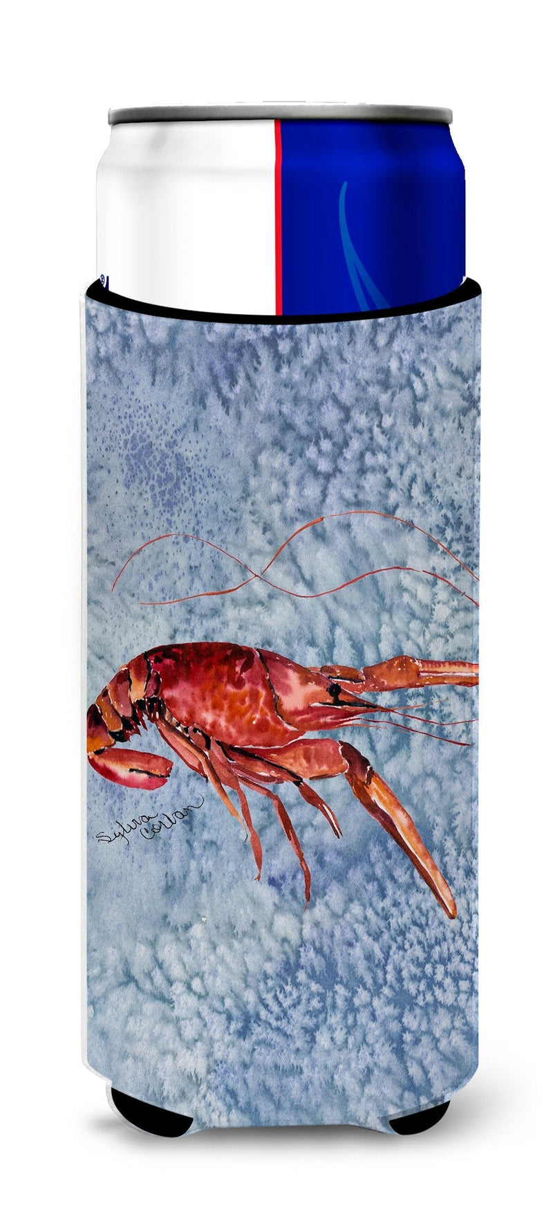 Caroline's Treasures 8231MUK Crawfish Cool Water Ultra Beverage Insulators for Slim cans, Slim Can, Multicolor - BeesActive Australia