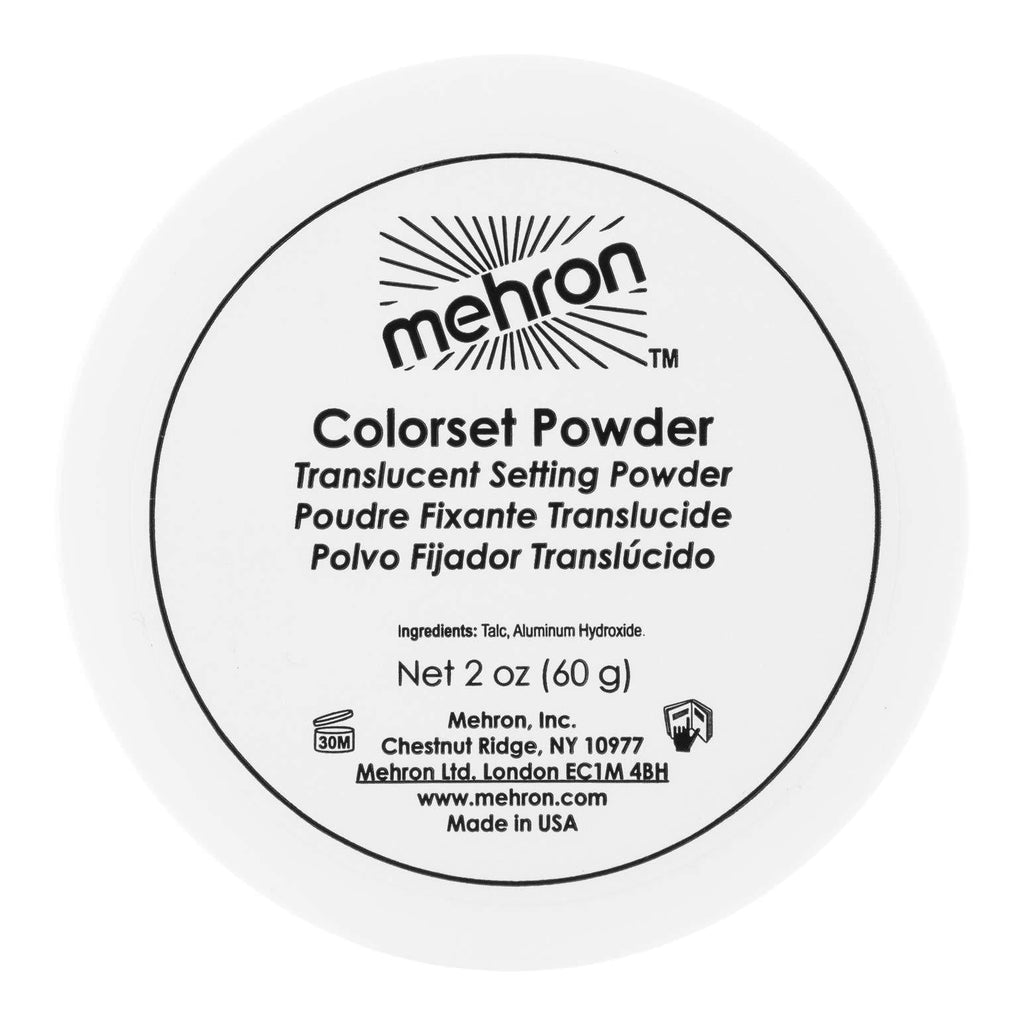 Mehron Makeup Colorset Powder for Special Effect, Halloween, Movies (2 oz) 2 Ounce (Pack of 1) - BeesActive Australia