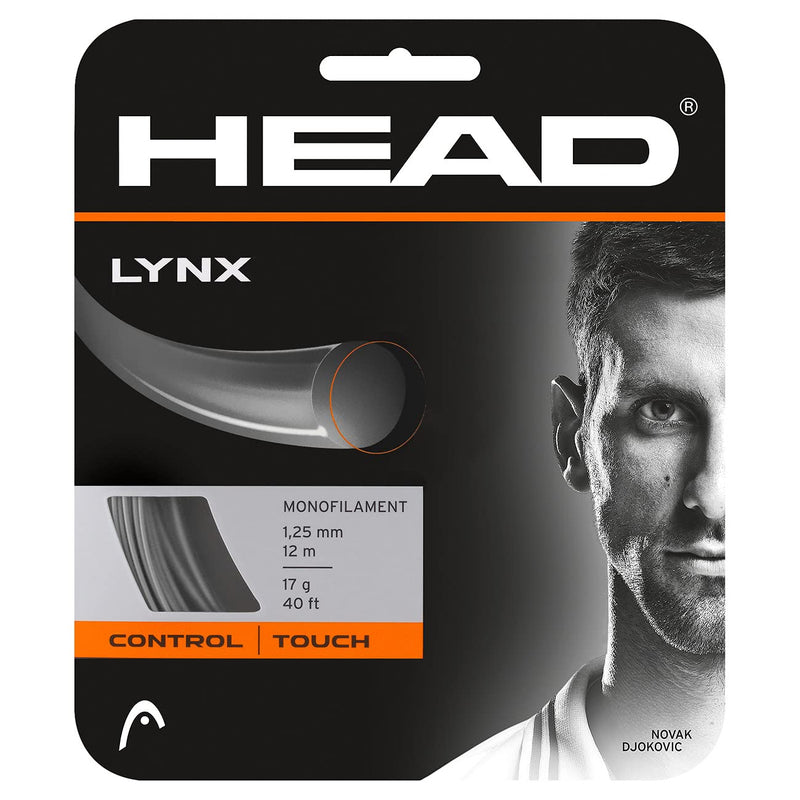 Head Lynx Tennis String Set (Anthracite, 16 Gauge) - BeesActive Australia