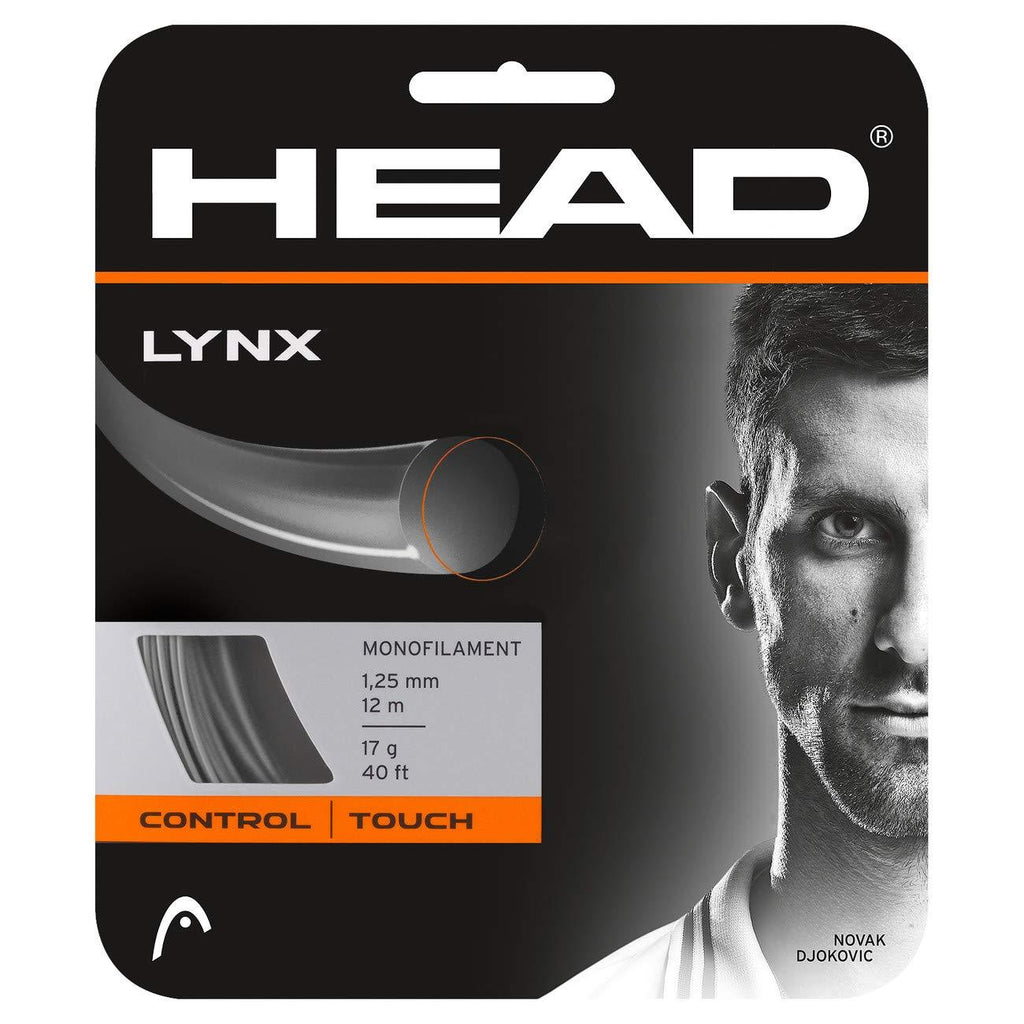 [AUSTRALIA] - Head Lynx Tennis String Set (Anthracite, 18 Gauge) 