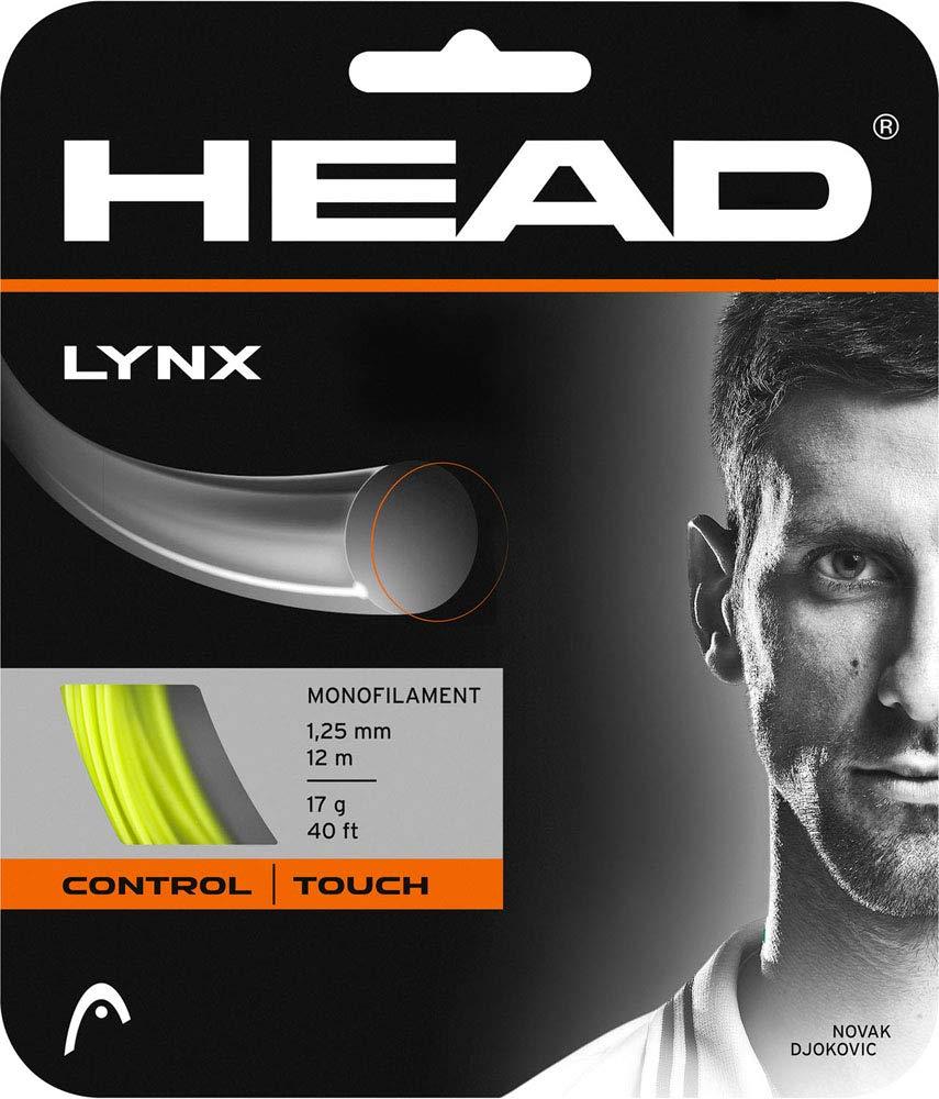 [AUSTRALIA] - Head Lynx Tennis String Set (Neon Yellow, 17 Gauge) 