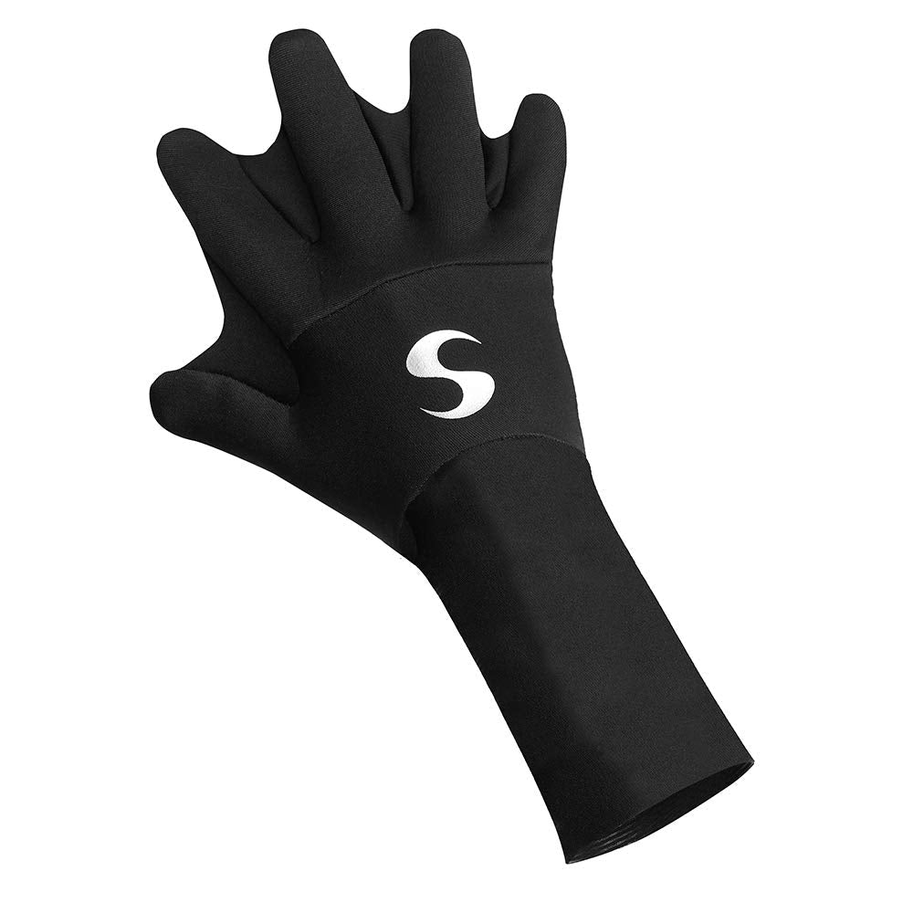Synergy Neoprene Thermal Swim Gloves Small Orange - BeesActive Australia