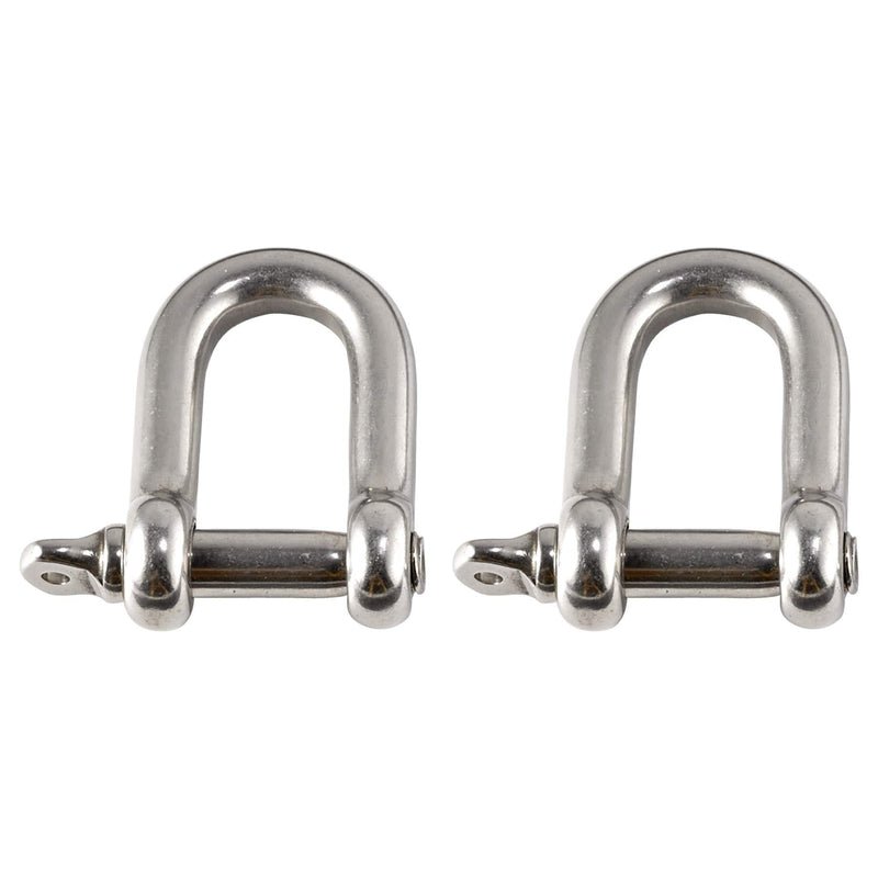 [AUSTRALIA] - Ergodyne Squids 3790XL Tool Attachment Shackle, Stainless Steel, 15 Pounds, 2-Pack, X-Large 