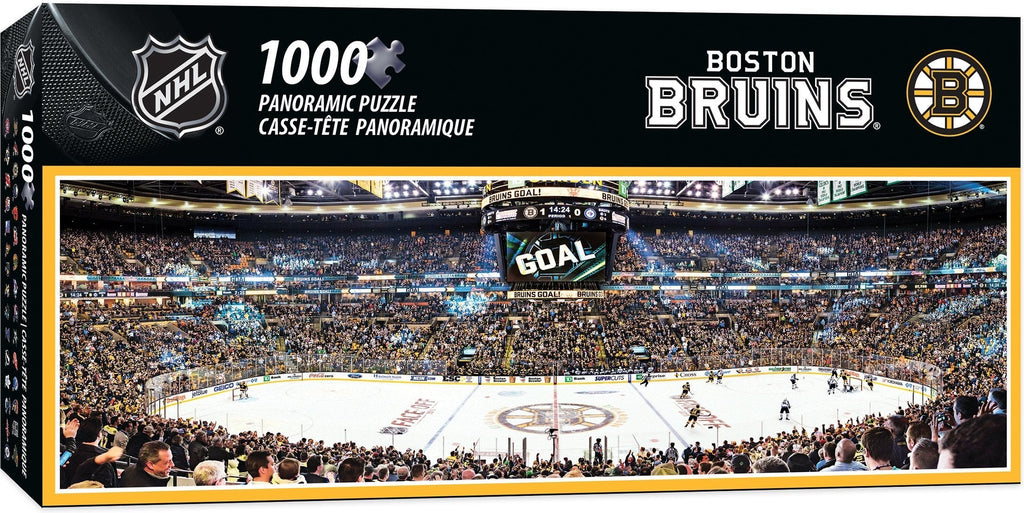 MasterPieces NHL 1000-Piece Stadium Panoramic Jigsaw Puzzle Boston Bruins - BeesActive Australia