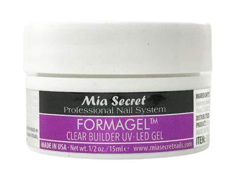 Mia Secret Professional Nail System Formagel UV/LED Builder Gel 0.5 oz - Clear - BeesActive Australia