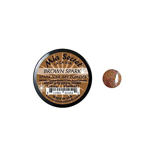 Mia Secret Professional Spark Collection Acrylic Powder 1/4 oz (Pick Your Color) (Brown Spark) Brown Spark - BeesActive Australia