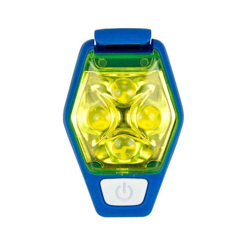 Nathan Hyper-Brite Strobe Reflective Gear Sulfur/Nathan Blue/Estate Blue - BeesActive Australia