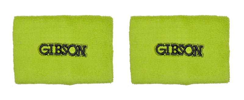 Gibson Athletic Gymnastics Wristbands (Set of 2) Lime Green - BeesActive Australia