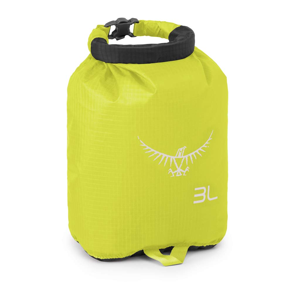 Osprey UltraLight 3 Dry Sack, One Size Electric Lime - BeesActive Australia