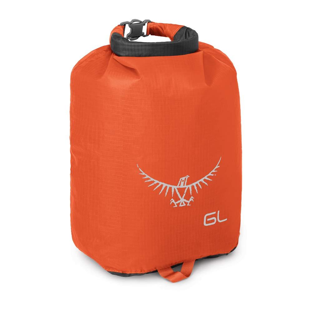 [AUSTRALIA] - Osprey UltraLight 6 Dry Sack, One Size Poppy Orange 