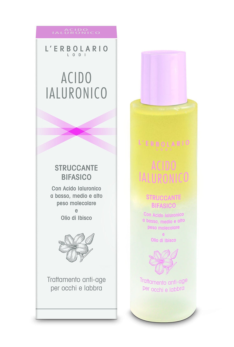 L'Erbolario Hyaluronic Acid Two-phase Makeup Remover, Ideal for Eyes & Lips, 4.2 Oz - BeesActive Australia