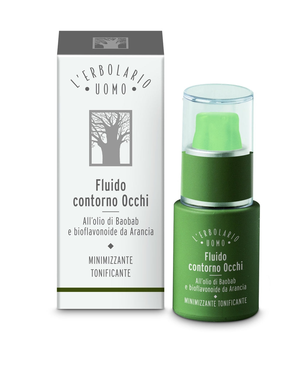L'Erbolario Eye Contour Fluid - Rejuvenates Under Eye Area - Long-Lasting Freshness and Tone - Dermatologically Tested, 0.5 Oz - BeesActive Australia