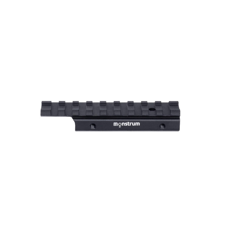 Monstrum Tactical Low Profile Dovetail to Picatinny/Weaver .22 Airgun Rail Adaptor - BeesActive Australia