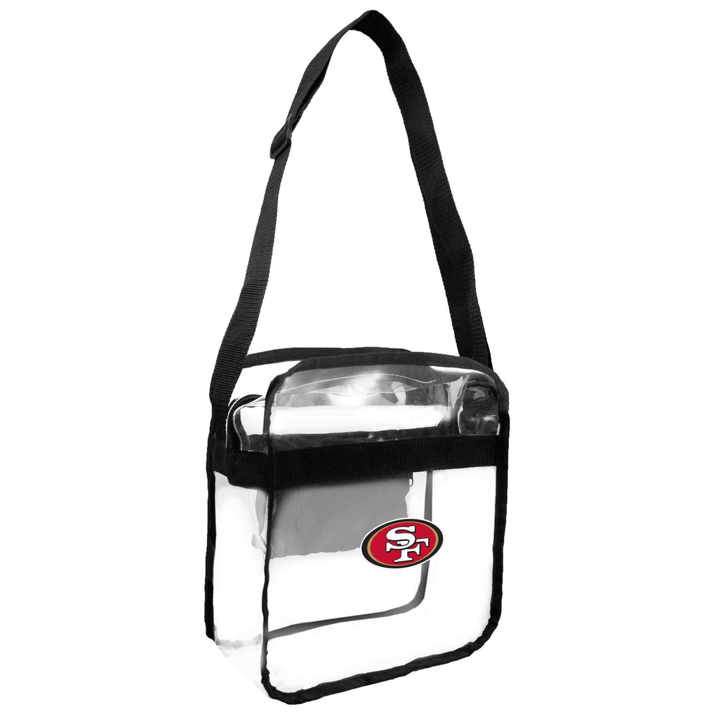 NFL San Francisco 49ers Clear Carryall Crossbody Purse - BeesActive Australia