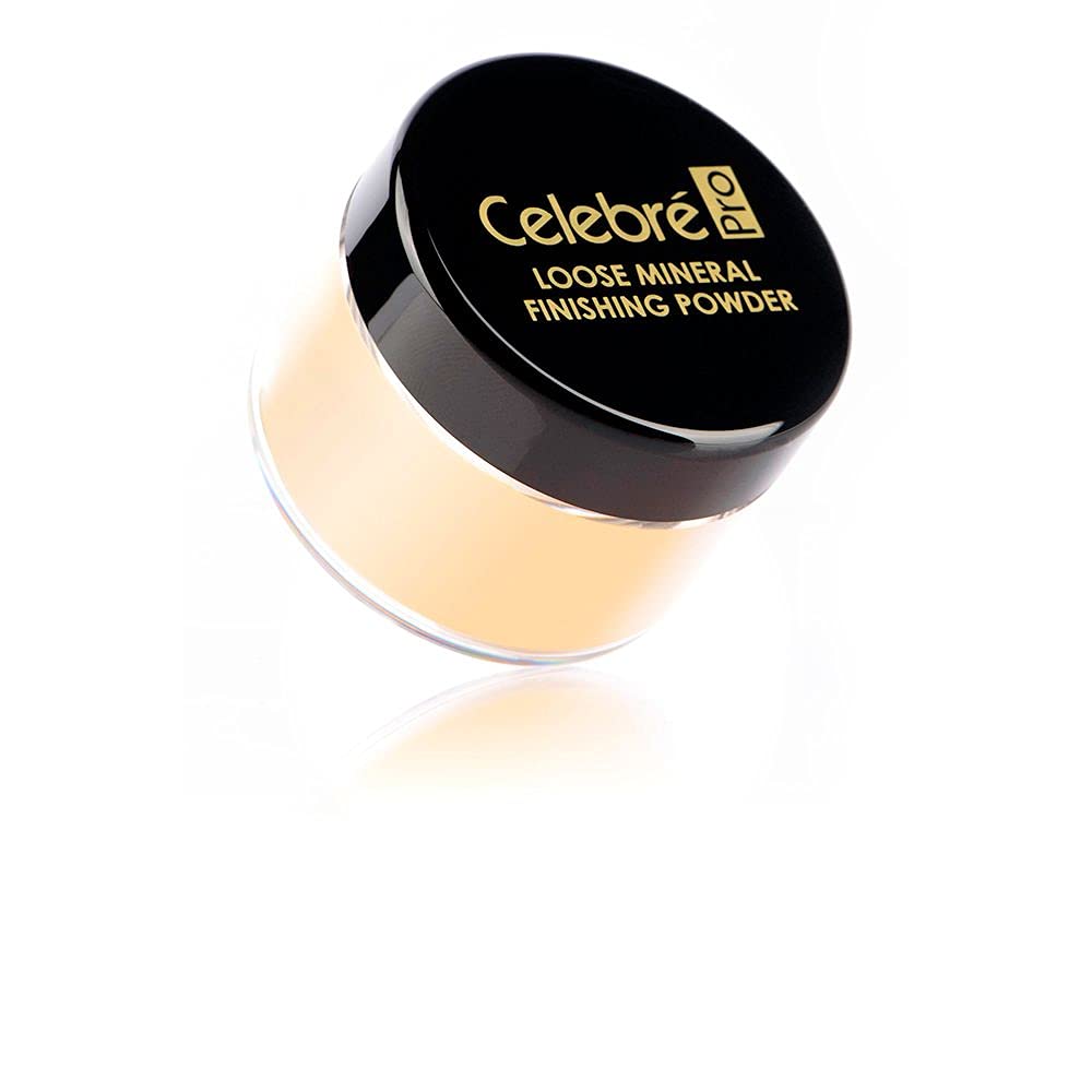 Mehron Makeup Celebre Loose Mineral Finish Powder (.42 ounce) (Saffron) Saffron - BeesActive Australia