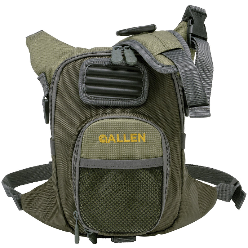 [AUSTRALIA] - Allen Fall River Fishing Chest Pack, Olive , 33-inch 