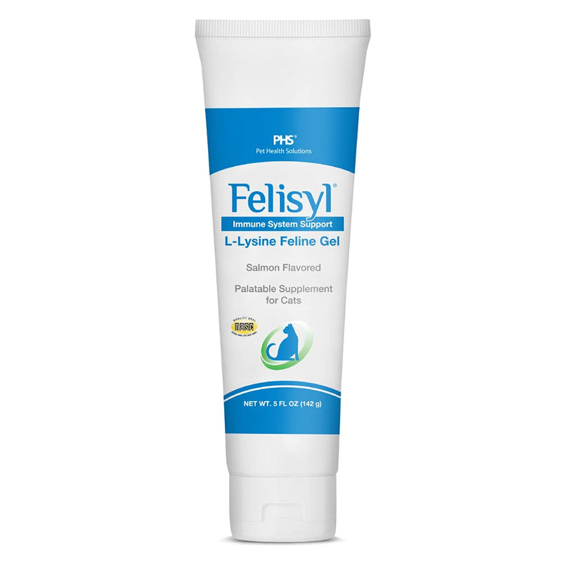 Felisyl Immune System Support Gel for Cats - L-Lysine Supplement for Respiratory Health - Made in The USA - 5 oz - BeesActive Australia