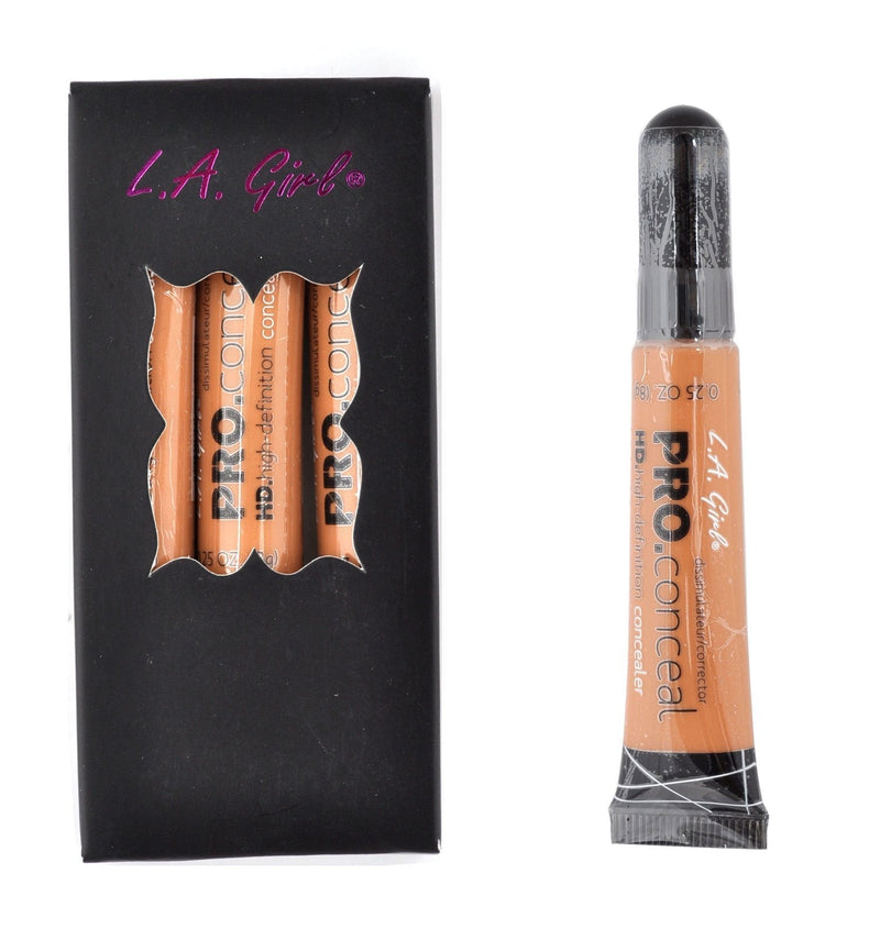 L.A. Girl 3 pcs Pro Coneal HD. High Definiton Concealer OZ GC984, Toffee, 0.25 Ounce - BeesActive Australia