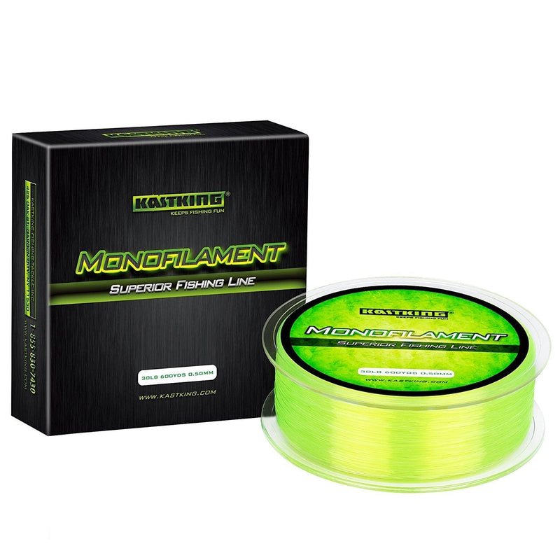 KastKing World's Premium Monofilament Fishing Line - Paralleled Roll Track - Strong and Abrasion Resistant Mono Line - Superior Nylon Material Fishing Line - 2015 ICAST Award Winning Manufacturer 300Yds/4LB Sunrise Yellow - BeesActive Australia