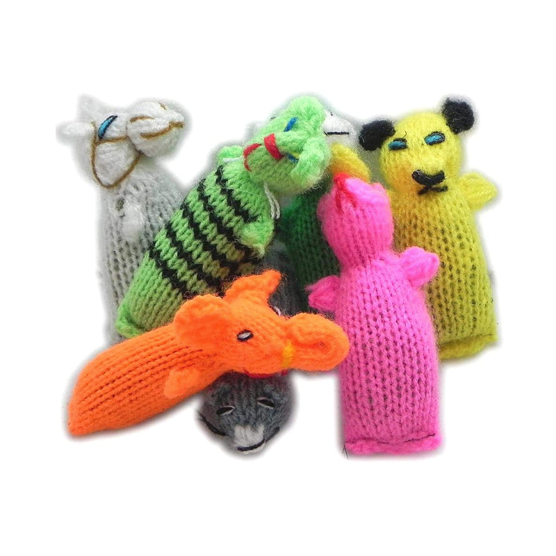 Chilly Dog Barn Yarn Hand Knit Wool Cat Toy with Catnip 6 Pack - BeesActive Australia