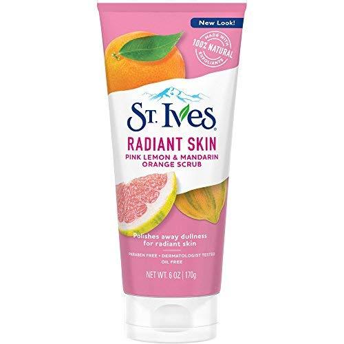St. Ives Radiant Skin Pink Lemon and Mandarin Orange Face Scrub 6 oz (Pack of 2) - BeesActive Australia