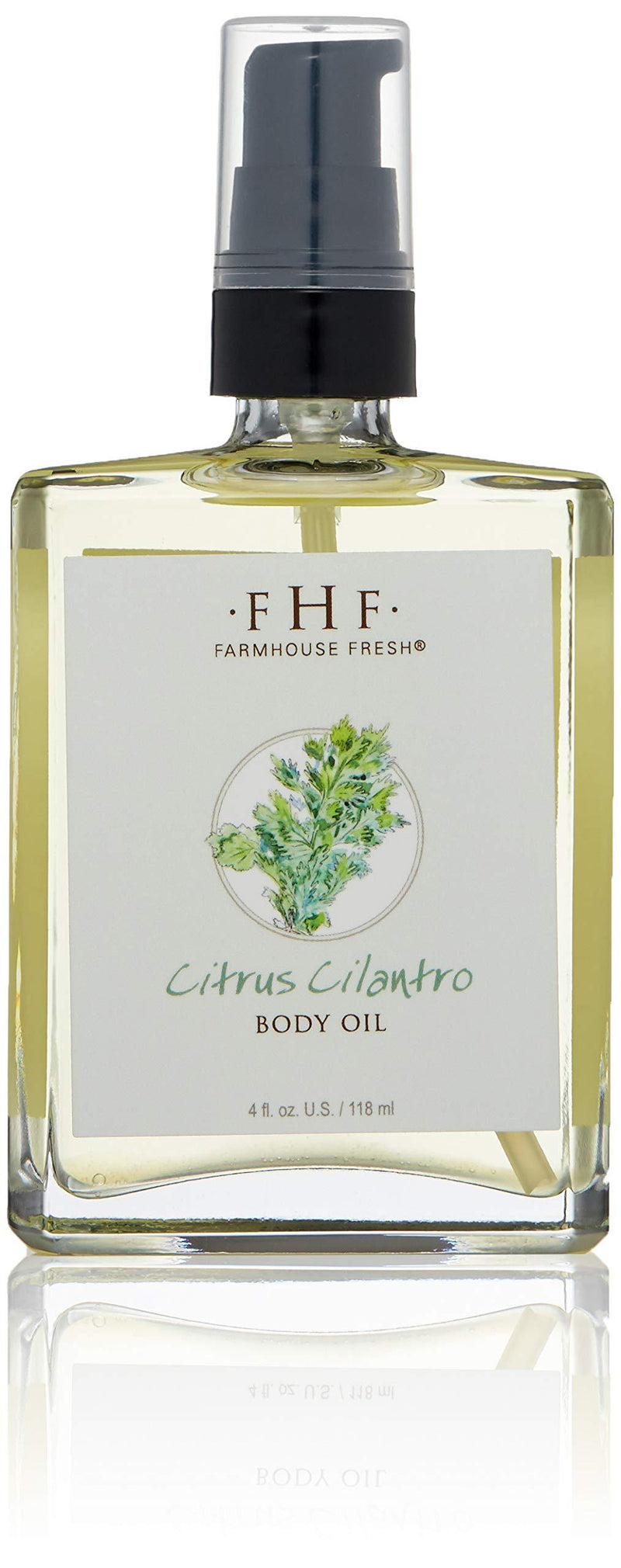 Farmhouse Fresh Citrus Cilantro Body Oil, 4 Fl Oz - BeesActive Australia