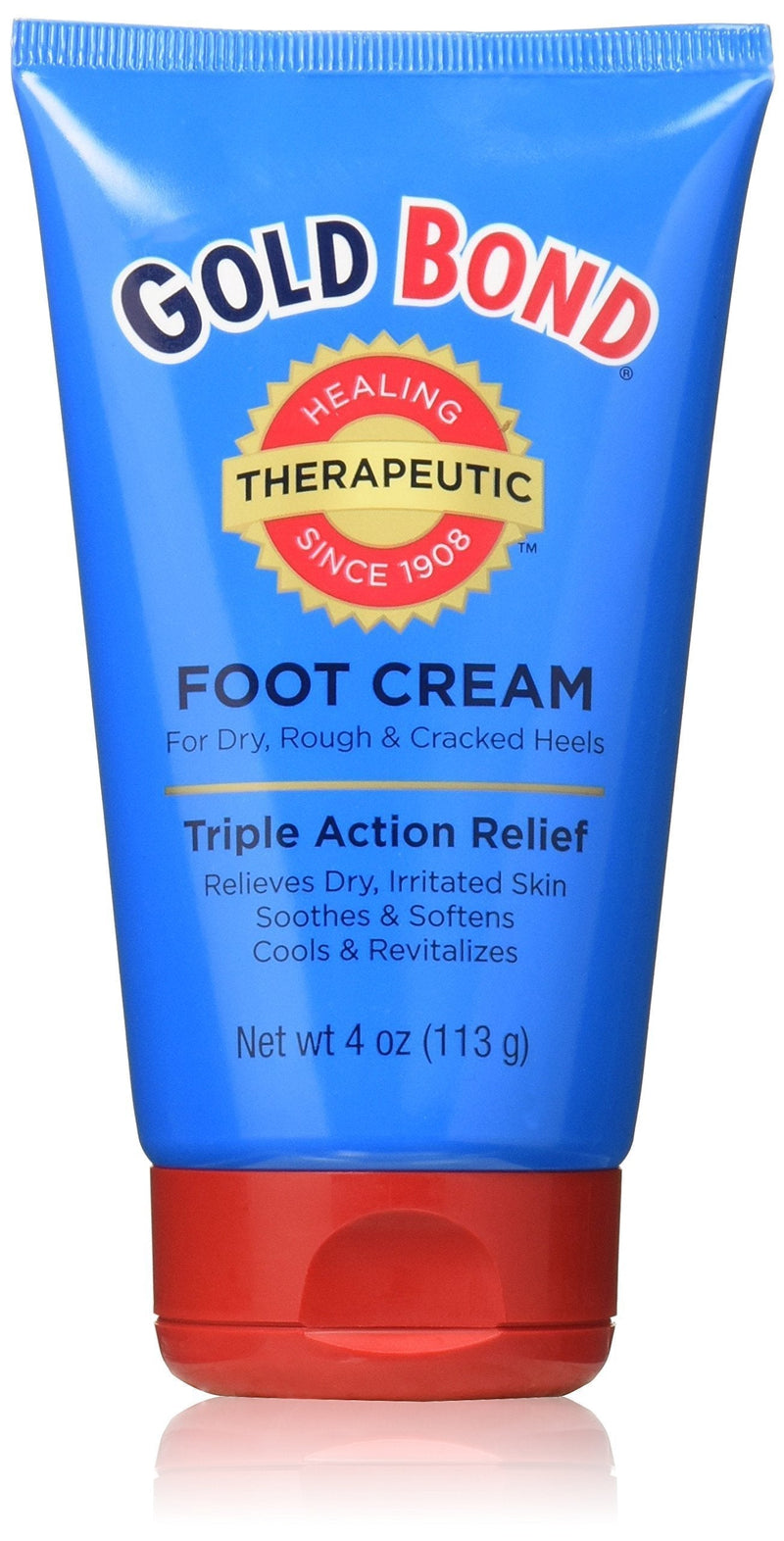 Gold Bond Foot Cream Triple Action 4 Ounce (2 Pack) - BeesActive Australia