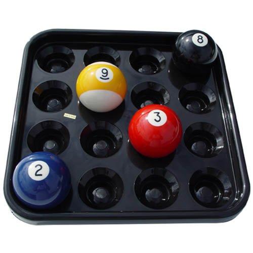 [AUSTRALIA] - Sterling Gaming Black Plastic Pool Ball Tray 