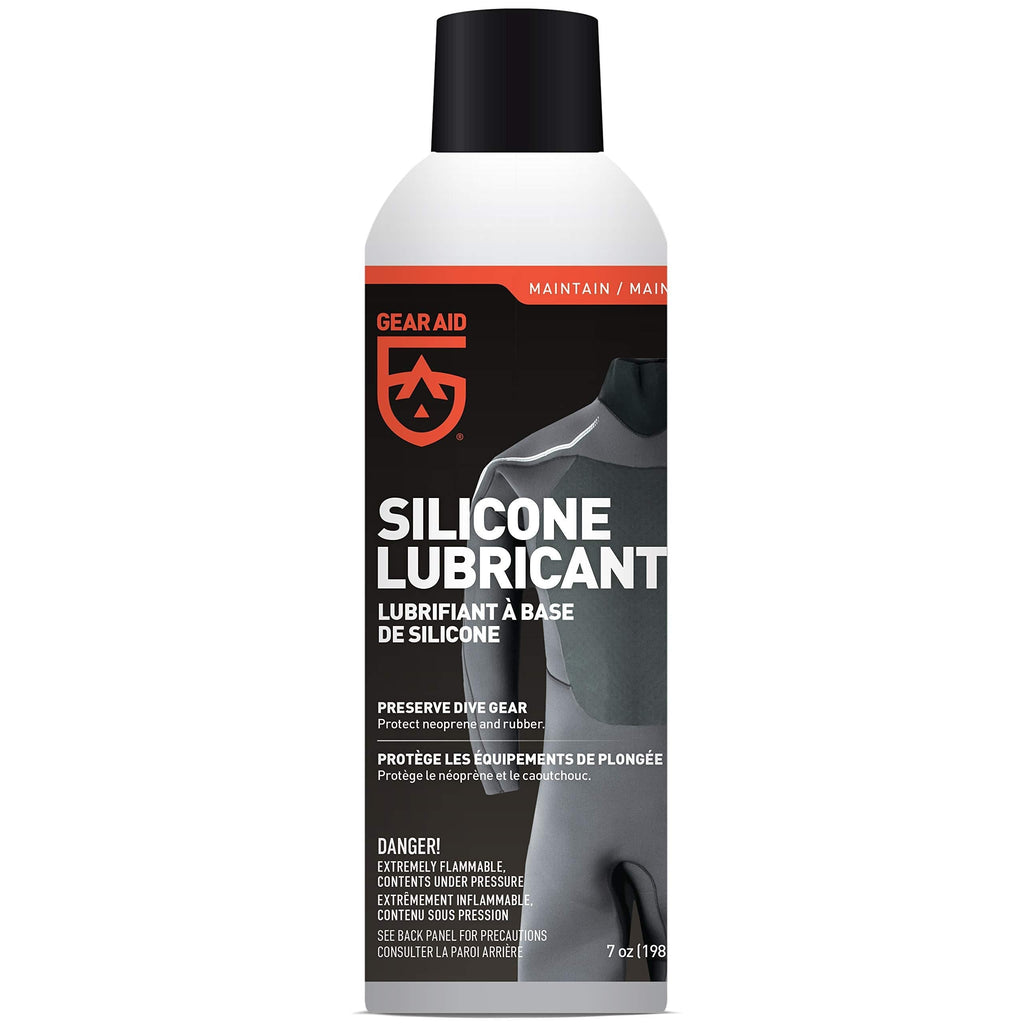 [AUSTRALIA] - GEAR AID Silicone Lubricant Spray for Neoprene and Rubber Gear, 7 oz, Clear 