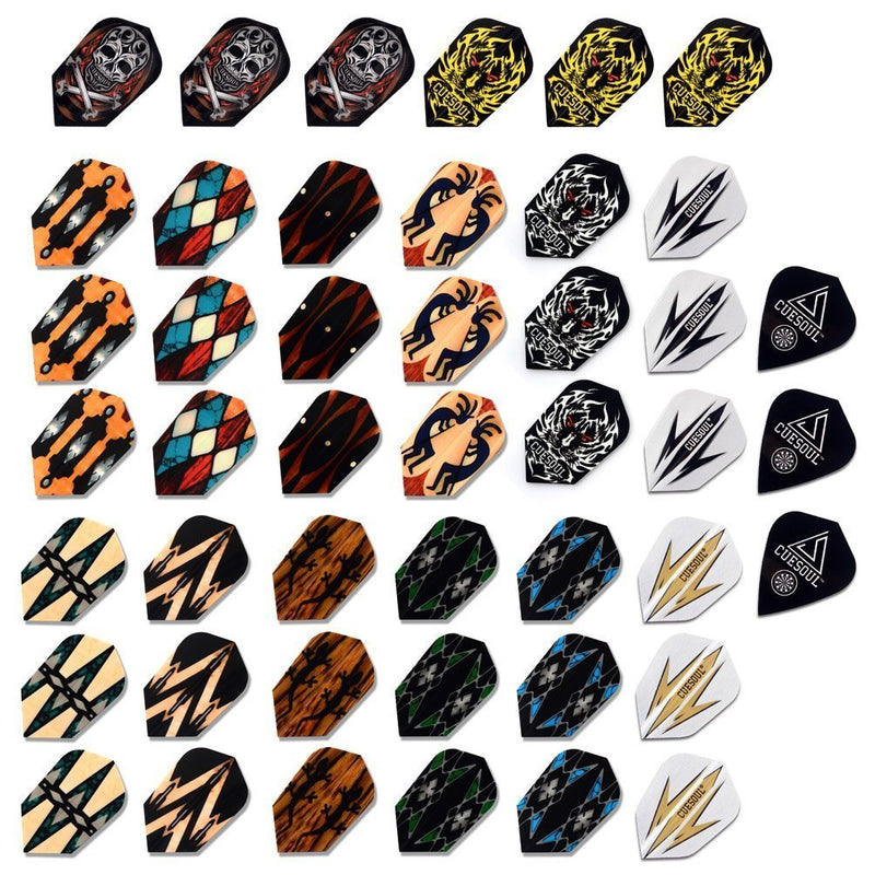 CUESOUL 10/15 Set Unique Design Slim Dart Flights Wholesale for Steel Tip Dart and Soft Tip Darts - BeesActive Australia