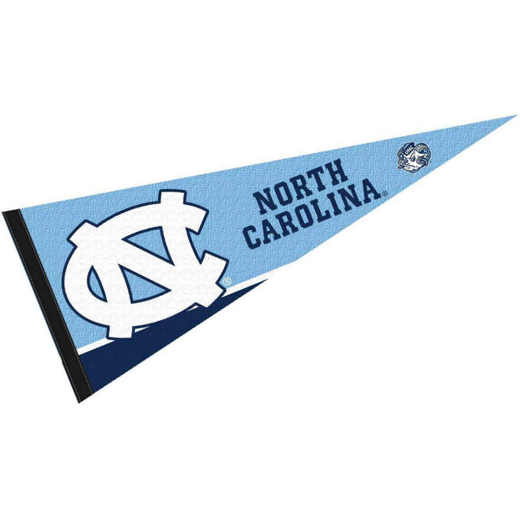 College Flags & Banners Co. North Carolina Tar Heels Pennant Full Size Felt - BeesActive Australia