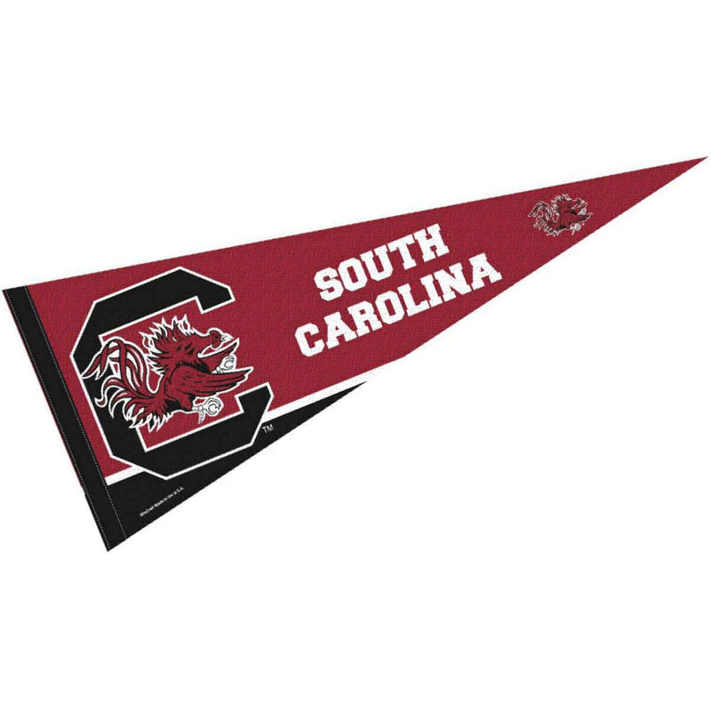 College Flags & Banners Co. South Carolina Gamecocks Pennant Full Size Felt - BeesActive Australia