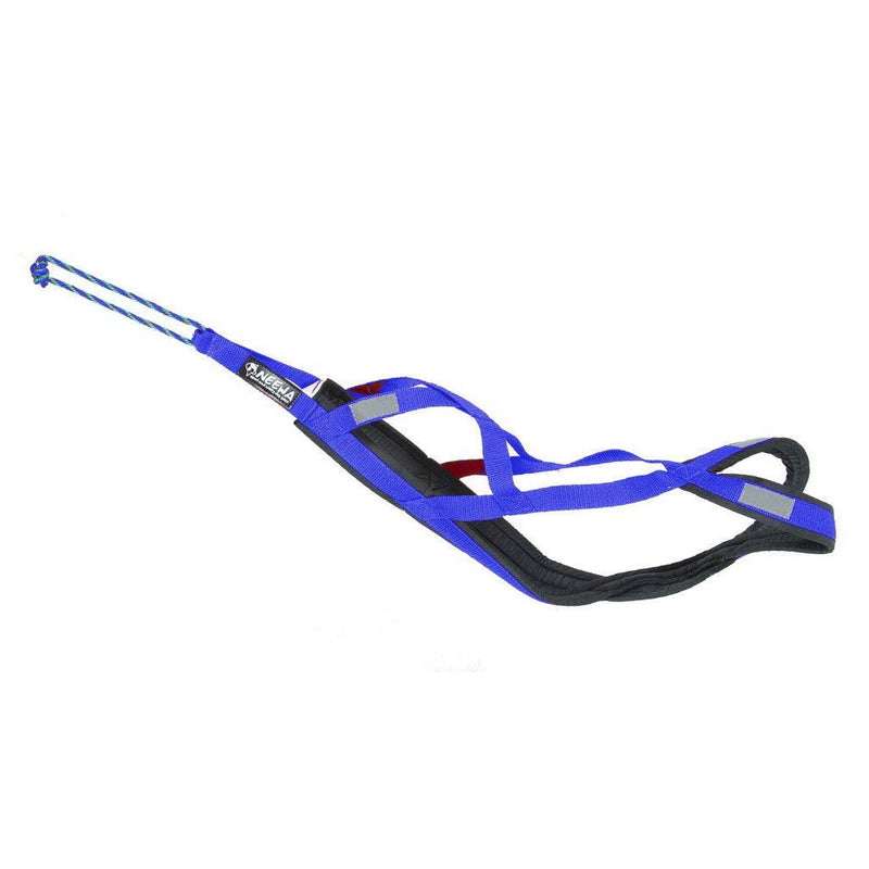 Neewa Sled Pro Harness, Dog Pulling Harness, Husky Harness, Mushing Harness, X Back Harness Dog for Dog Exercise, Bikejoring, Skijoring, Dog Sledding, Canicross, Dog Harness Large Blue - BeesActive Australia