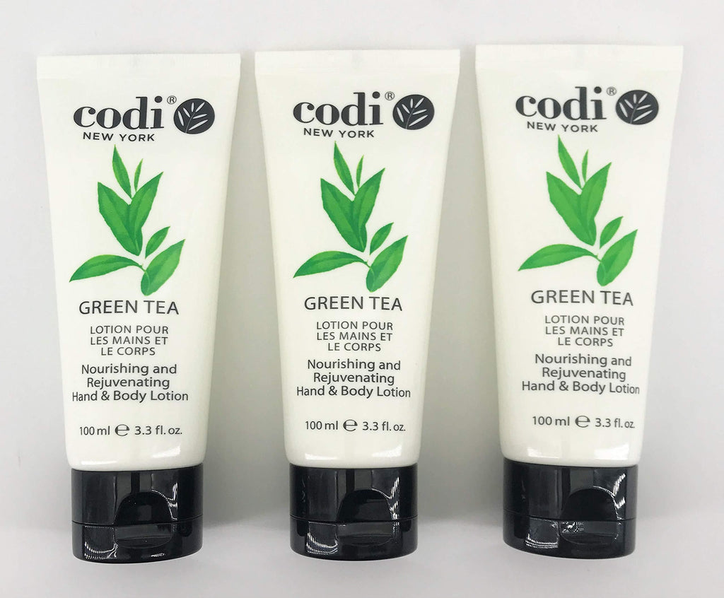 Codi Green Tea Lotion nourishing and rejuvenating HAND & BODY LOTION 3.3 oz - 3 TUBES - BeesActive Australia