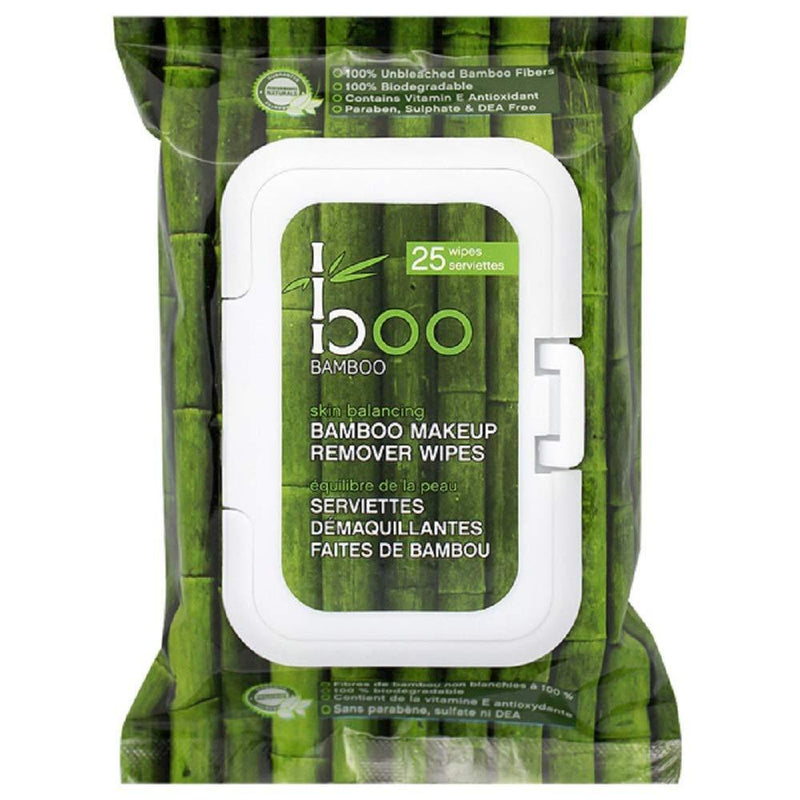 Boo Bamboo Makeup Remover Wipes, 25 Count - BeesActive Australia