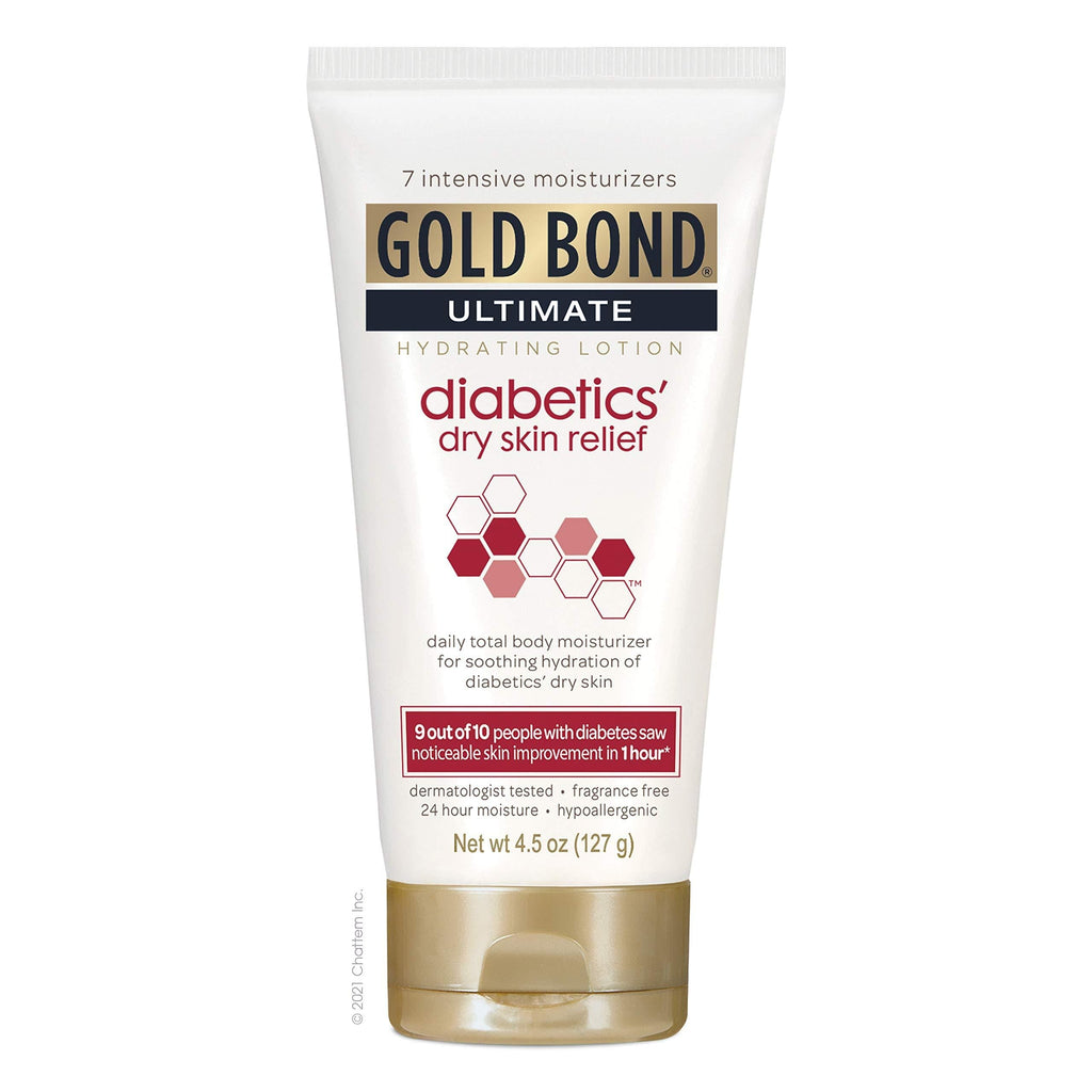 Gold Bond Hydrating Lotion Diabetics' Dry Skin Relief 4.5 oz, Moisturizes & Soothes - BeesActive Australia