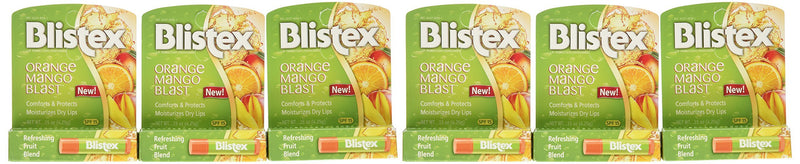 Blistex Lip Protectant SPF 15 Orange Mango Blast.15 oz (Pack of 6) - BeesActive Australia