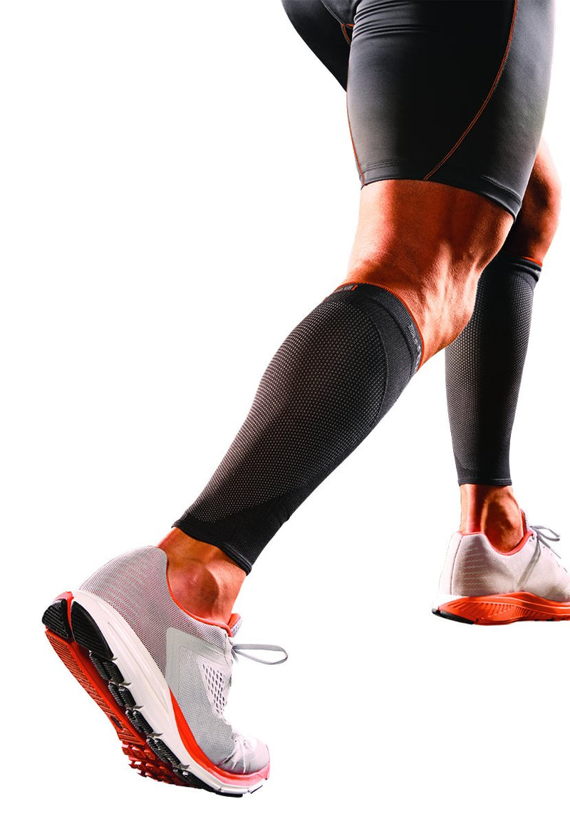 Shock Doctor SVR Recovery Compression Calf Sleeve, Black, Adult-Large - BeesActive Australia
