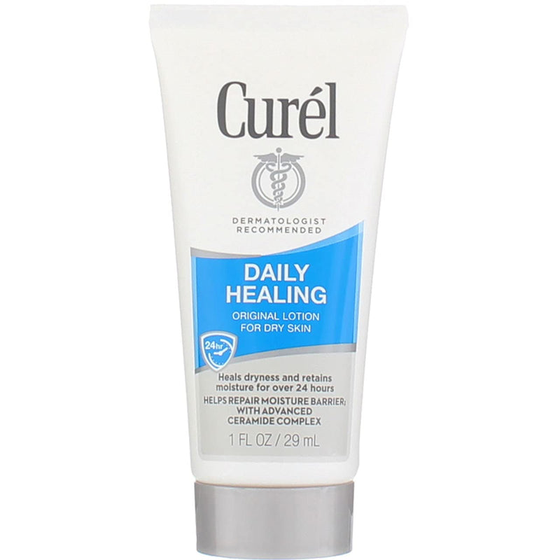 Curel Daily Healing Original Lotion | 1 Ounce Travel Size | (Pack of 4) - BeesActive Australia