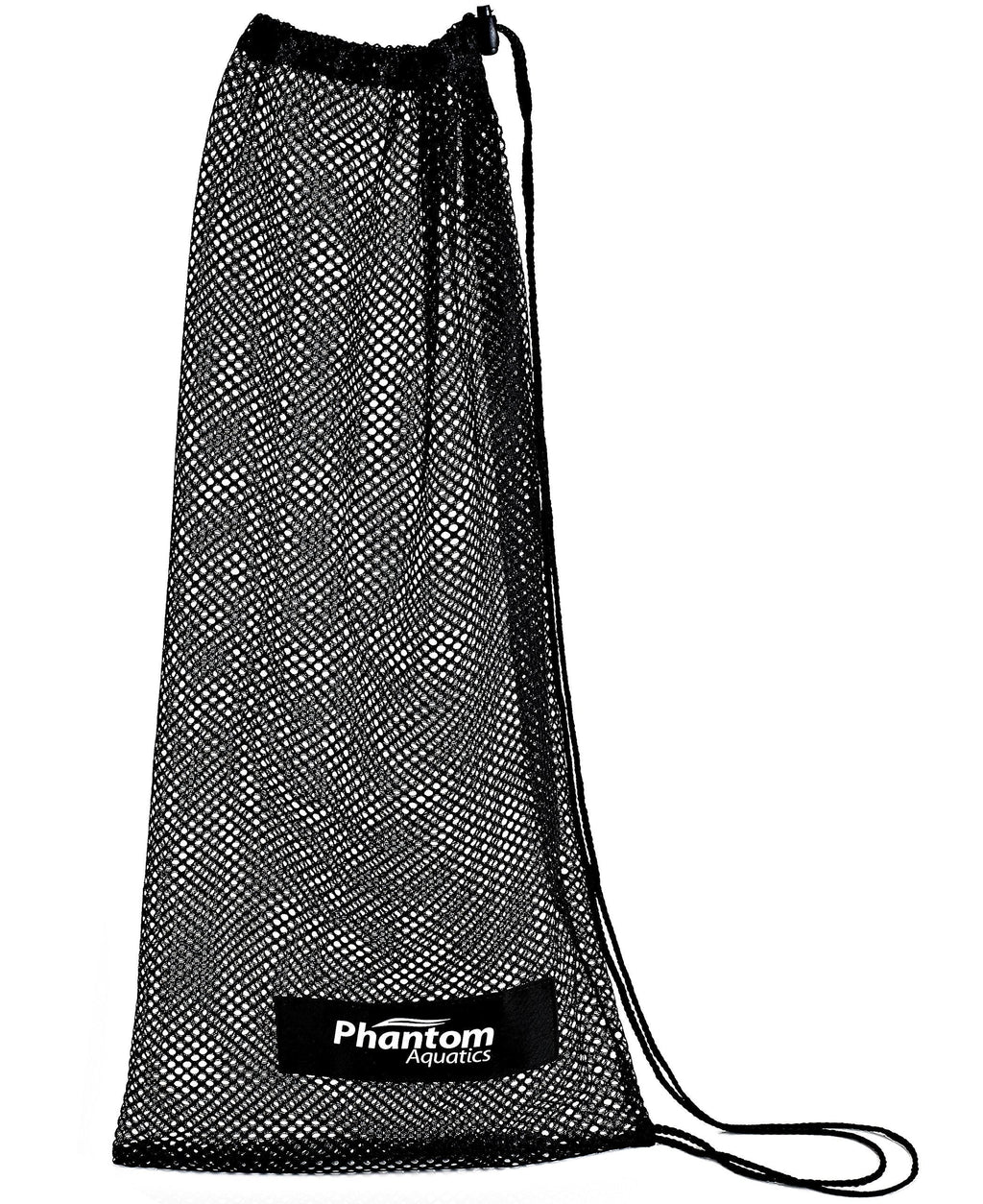 [AUSTRALIA] - Phantom Aquatics Rapido Boutique Collection Mask Fin Snorkel Net Bag, Ideal for Swim and Snorkeling Gear Bag Black, Basic 