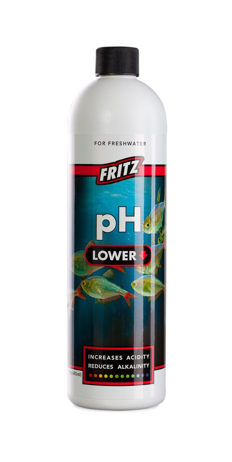 Fitz Aquatics Fritz pH Lower for Fresh and Salt Water Aquariums 16-Ounce - BeesActive Australia