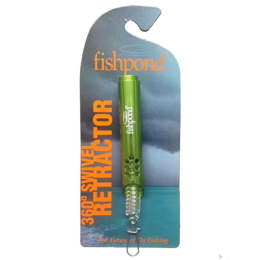 [AUSTRALIA] - FishPond 360 Swivel Retractor Zinger Fly Fishing Tool Holder Lichen 