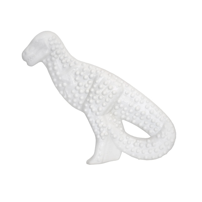 Nylabone Dental Dinosaur Power Chew Durable Dog Toy Bursting with Bold Flavor for Aggressive Chewers - Made in USA Chicken Large/Giant (1 Count) - BeesActive Australia