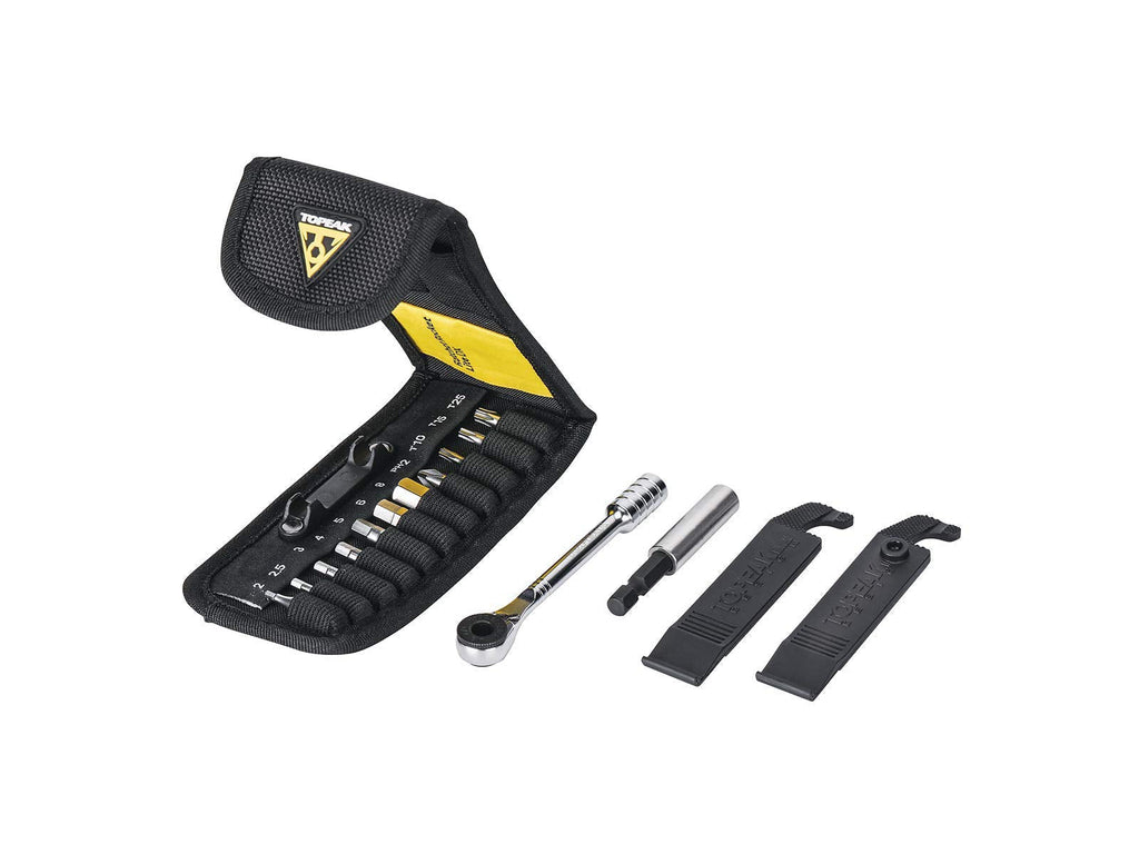 Topeak TT2524 Ratchet Rocket Lite DX Tool , Black, 12 - BeesActive Australia