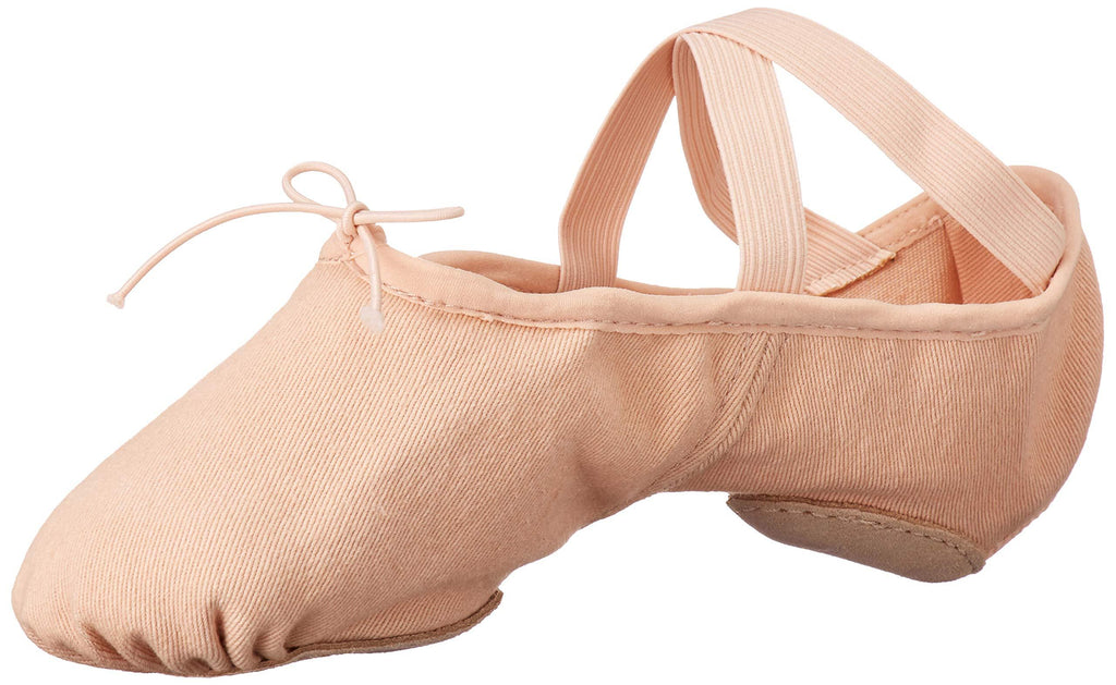 [AUSTRALIA] - Bloch Dance Women's Zenith Split Sole Stretch Canvas Ballet Shoe/Slipper, Pink, 3 D US 