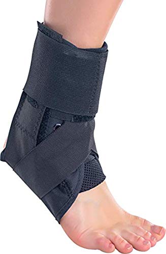 DonJoy Stabilizing Pro Ankle Support Brace, Black, X-Small X-Small (Pack of 1) - BeesActive Australia