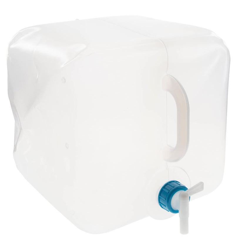 UST 5 Gal Water Carrier Cube with Collapsible, Transparent, Compact Design and BPA Free Construction for Drinking, Bathing, Camping, Hiking and Outdoor Survival - BeesActive Australia